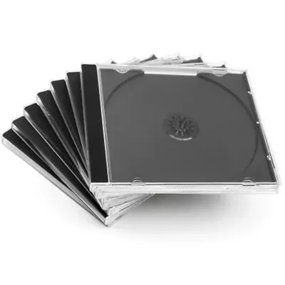 Standard 10.4mm Spine CD Jewel Case Pack Of 4 | Brand New • £6.99