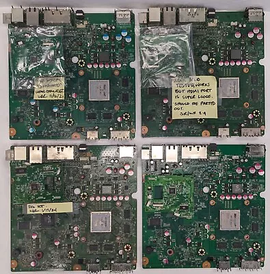 4 Xbox 360 S Slim Motherboards W/ Matching Drive Boards FOR PARTS REPAIR BROKEN • $69.99