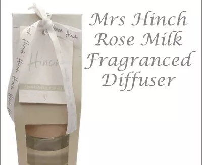 Mrs Hinch ROSE MILK Fragranced Diffuser NEW 100ml • £16.99