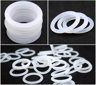 £1.76 • Buy Food Grade Silicone Rubber O-ring White Seal Washer Various Sizes