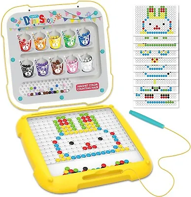 2 In 1 Magnetic Color And Number Maze & Magnetic Drawing Board Double-Sides • $20