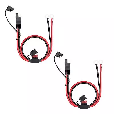 2 Pieces 16AWG SAE Battery Connector Cable Plug For Bike Car Tractor ATV • $11.34