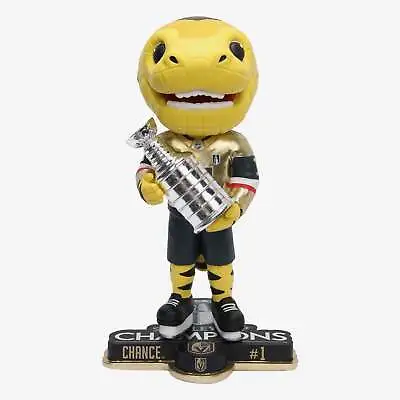 Chance Vegas Golden Knights 2023 Stanley Cup Champions Bobblehead NHL Hockey • $69.99