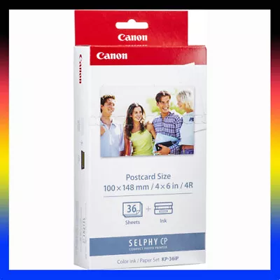 Genuine Canon KP36IP Selphy CP Ink + Paper 36 Sheets For CP200 CP780 CP800 CP910 • $36.90