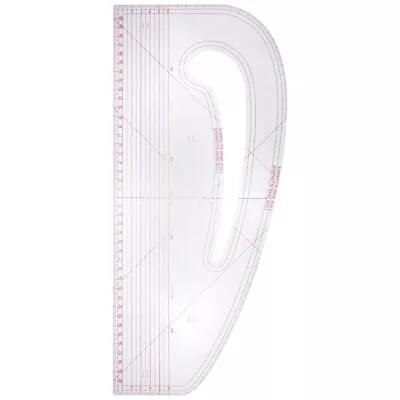 Professional Sewing Ruler Curve Pattern Ruler For Beginners Tailors Designers • £8.80