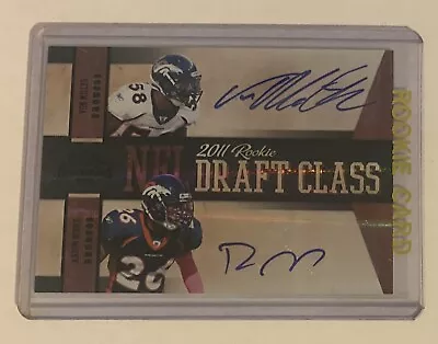 2011 Von Miller Rookie Dual Auto /10  • $99.99