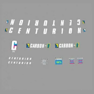 Centurion Carbon Frame Stickers - Decals - N.50 • $72.52