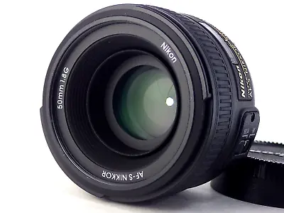 [N MINT!] Nikon AF-S NIKKOR 50mm F/1.8 G Standard Lens SWM SLR Camera From Japan • $389.40