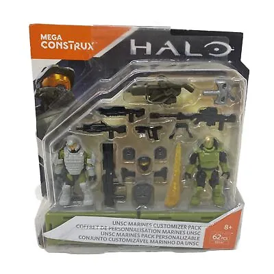 Mega Construx Halo UNSC Marines Customizer  Pack (62 Pcs.) Ages 8 + NEW Toy Gift • $67.85