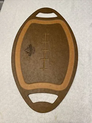 Football Shaped Epicurean Cheese Beer Drinks Serving Board Florida Classic 40th • $12.75