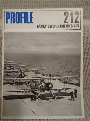 Profile Publications Aircraft 212: Fairey Swordfish Mks. I-iv (1970) • £9.99