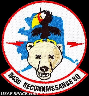 USAF 343rd RECONNAISSANCE SQ - MQ-9 REAPER - RED FLAG 2016-02- ORIGINAL PATCH • $8.95