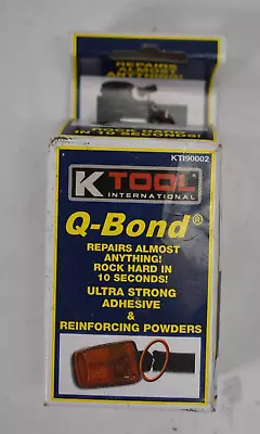 K Tool Q-Bond Bond Adhesive Kit Repair Reinforce Plastic Metal KTI-90002 • $19.98