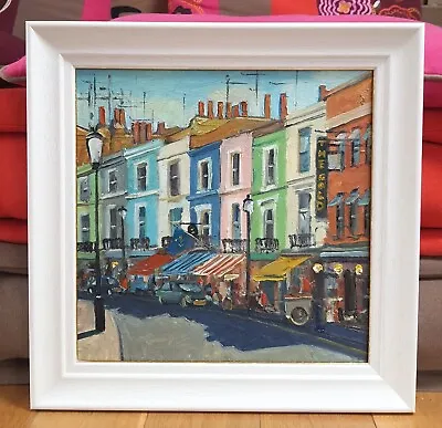 London Portobello Oil Painting Framed  • £350