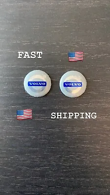 NEW VOLVO 2pcs - 14mm Key Fob Emblem Sticker Decal Remote Badge FREE SHIPPING • $9.99