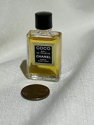 Vintage Coco Chanel Women Eau De Parfum Splash  .13 Oz Mini NWOB • $29