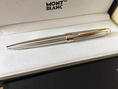 Mǒntblanc 2866 Meisterstuck Ballpoint White Montblanc Star Pen 164P - NEW • $55