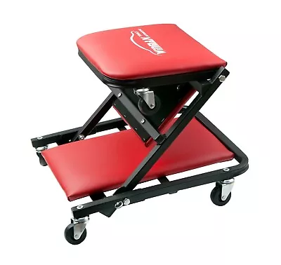 41  Foldable Z-Creeper Seat Roller Stool Rolling Mechanic Chair Garage Work Tool • $65.98