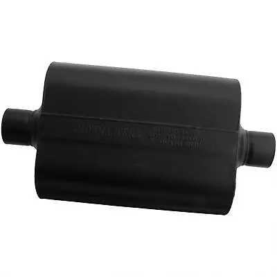 Flowmaster Muffler Super 40 2 1/2 Inlet/2 1/2 Outlet Steel Black EA 952545 • $133.95