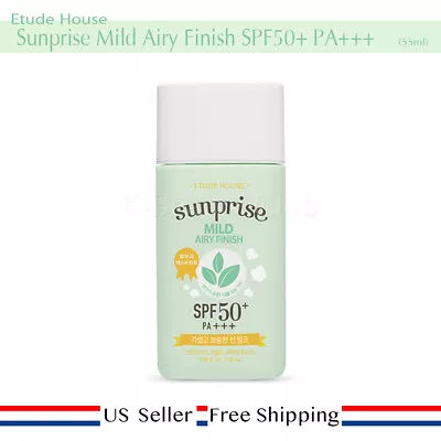 Etude House Sunprise Mild Airy Finish SPF50 PA+++ 55ml [ US Seller ] • $113.45