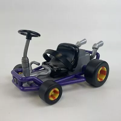 🔥Nintendo Mario Kart 64 WARIO Purple Pull Back Go-Kart Only (Toy Biz 1999)🔥 • $42