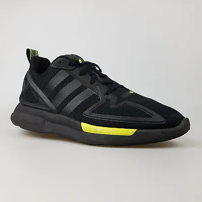 Men's Youth ADIDAS 'ZX 2K Flux' Sz 7 US Runners Shoes Black | 3+ Extra 10% Off • $38.49