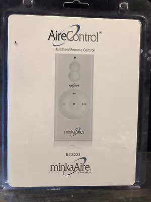 MinkaAire RCS223 Hand Held 256 Bit AireControl Remote - White • $42.76