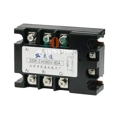 1PCS New For Three-phase Solid State Relay SSR-3-H380V-80A V0 Flame Delayant #W • $170.59