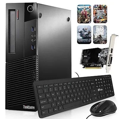 Gaming Desktop Computer I5 16GB RAM 1TB SSD NVIDIA GT 1030 HDMI Wi-Fi Win 10 Pro • $259.99