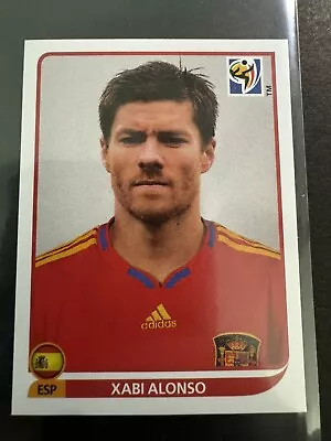 2010 Panini Fifa World Cup South Africa Sticker Xabi Alonso #574 Spain • $1.99