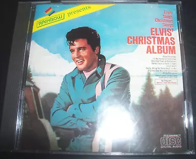 Elvis Presley The Christmas Album Rare Australian Rainbow CD RXMCD179  • $13.04