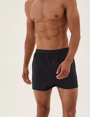 £12 • Buy EX M&S 4pk Pure Cotton Cool &Fresh Jersey Boxers Size L