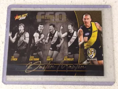 2022 Footy Stars Gamebreakers F50 Dustin Martin GB69 • $4.63