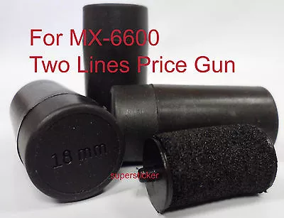 10 Price Gun Labeler Labeller Refill Ink Rolls For MX-6600 18mm • $24.95