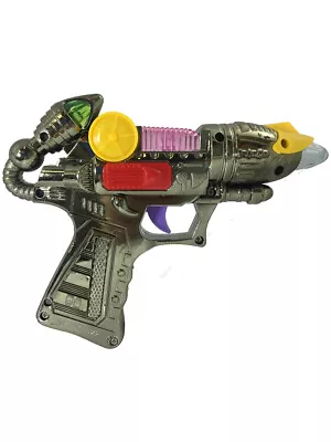 Child's Light Up Toy Space Alien Blaster Gun Weapon Costume Accessory • $14.98