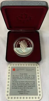 1991 Canada Silver Dollar Proof Coin Uncirculated Mint Condition Original Box • $11.99