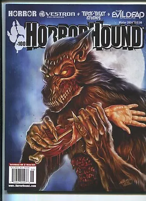 Horrorhound Magazine #100 - Matthew Therrien  Horrorhound  Cover - Winter/2024 • $14.95
