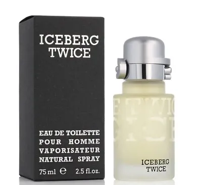 Iceberg Twice Man Eau De Toilette 75ml - NEW (037) • £12.56