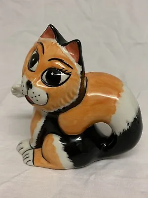 LORNA BAILEY Ltd Ed Lady The Cat Art Deco Porcelain Figurine Rare Collectible • £129.99