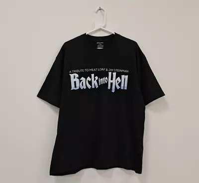 A Tribute To Meat Loaf & Jim Steinman Back Into Hell T-shirt Size XL • £20