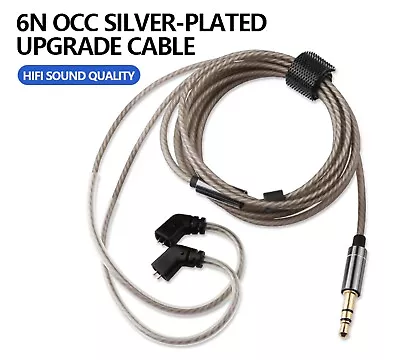 6N Occ Cable For QDC SIMGOT Weston TINHIFI AK TRN CCA KBEAR KZ In Ear Earphones • $18