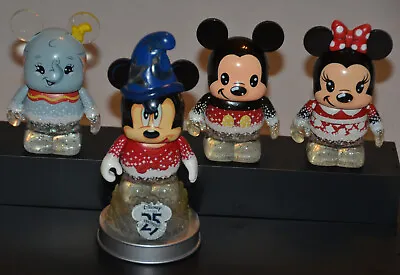 Disney Store VINYLMATION 25th Anniversary Sorcerer Mickey Minnie Mouse + Dumbo  • $50
