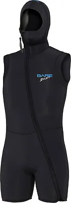 Bare Sport S-Flex Step-in Hooded Vest Men's 7mm Scuba Diving Wetsuit (All Sizes) • $329.95