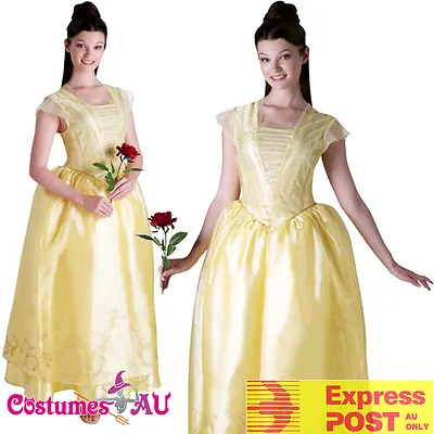 £51.53 • Buy Deluxe Belle Princess Costume Disney Live Action Beauty And The Beast Dress