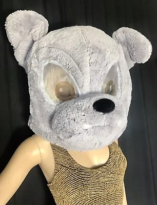 Georgia Bulldogs Fan Mascot Plush Mask Dan Dee Big Greeter Bulldog Costume Head • $35