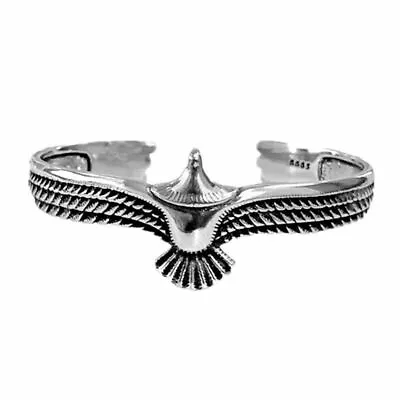 Cuff Bracelet Eagle Silver Gift Sterling Bangle Mens Men's Sterlingsilver  • $12.50