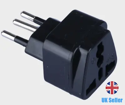 Universal UK/US/EU/Russia To Brazilian Socket Travel Power Adapter • £9.99