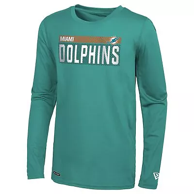 New Era NFL Men's Miami Dolphins Blitz Long Sleeve Performance Tee • $29.99