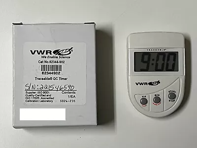 VWR 62344-902 Traceable Digital Laboratory Timer NEW OPEN BOX • $10