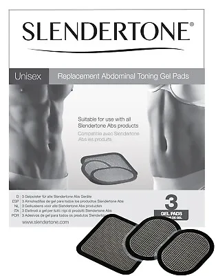 SLENDERTONE Replacement Abdominal Toning Gel Pads • $14.99